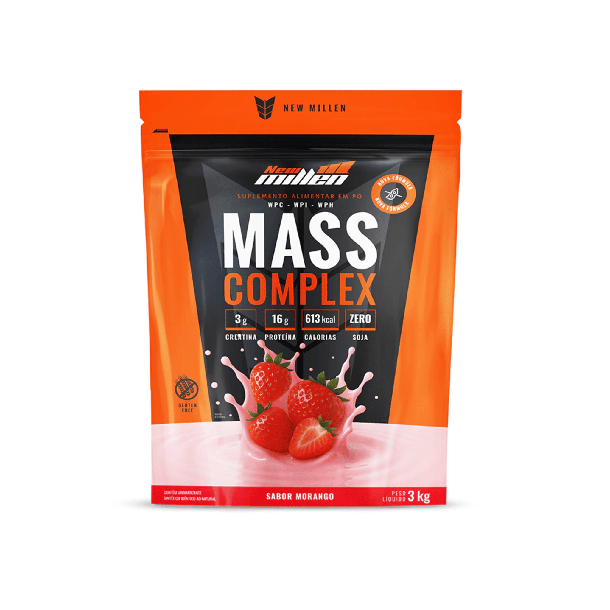 Mass Complex 3kg Hipercalórico – New Millen