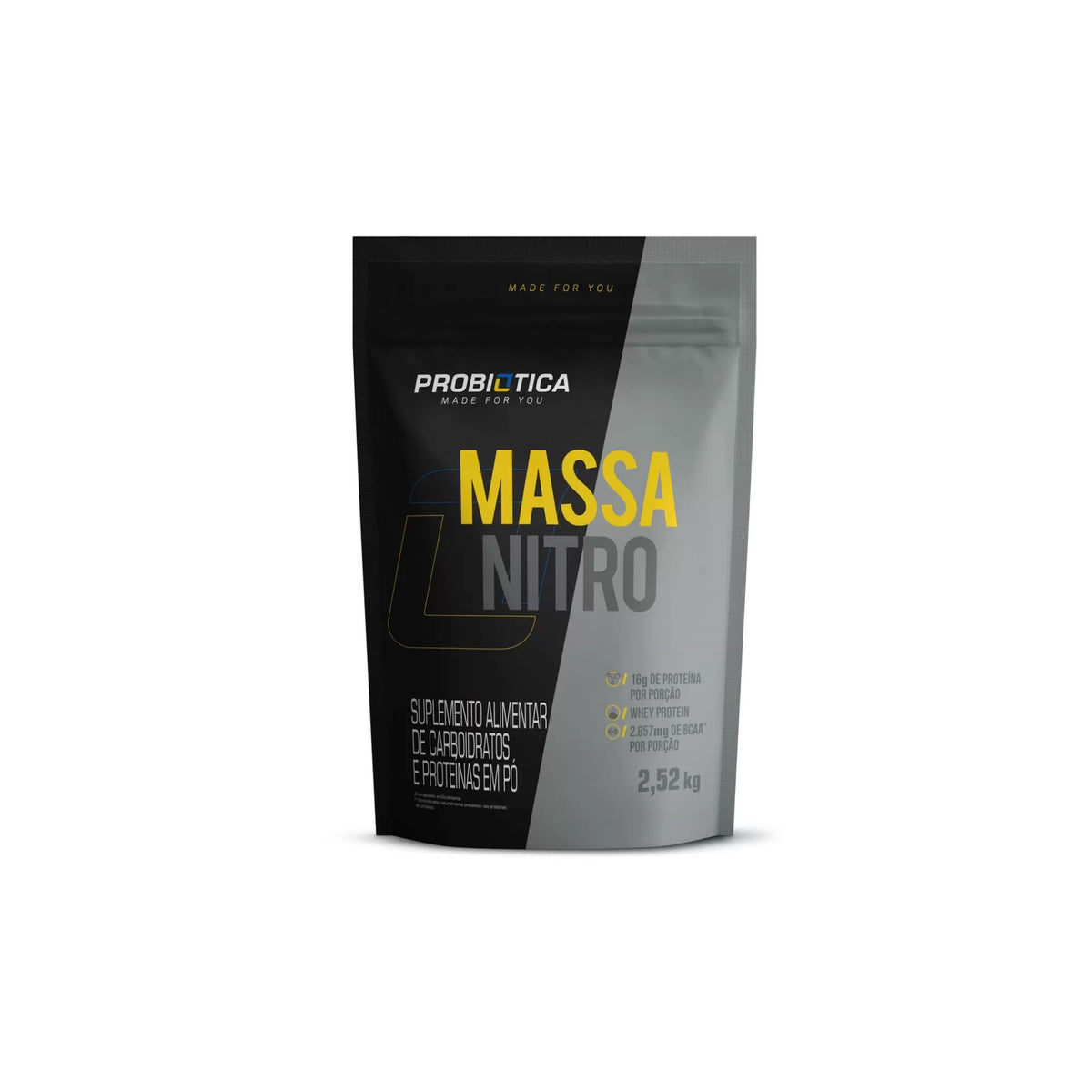 Massa Nitro Hipercalorico Probiotica 2,52kg, foto 1