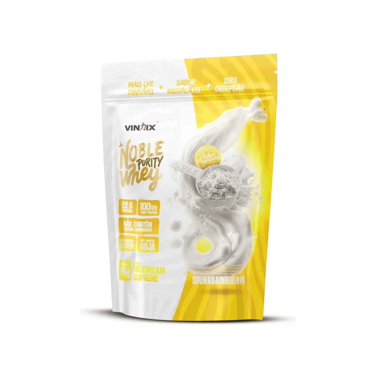 Noble Purity Whey Vindix 1kg sabor Milkdream Supreme