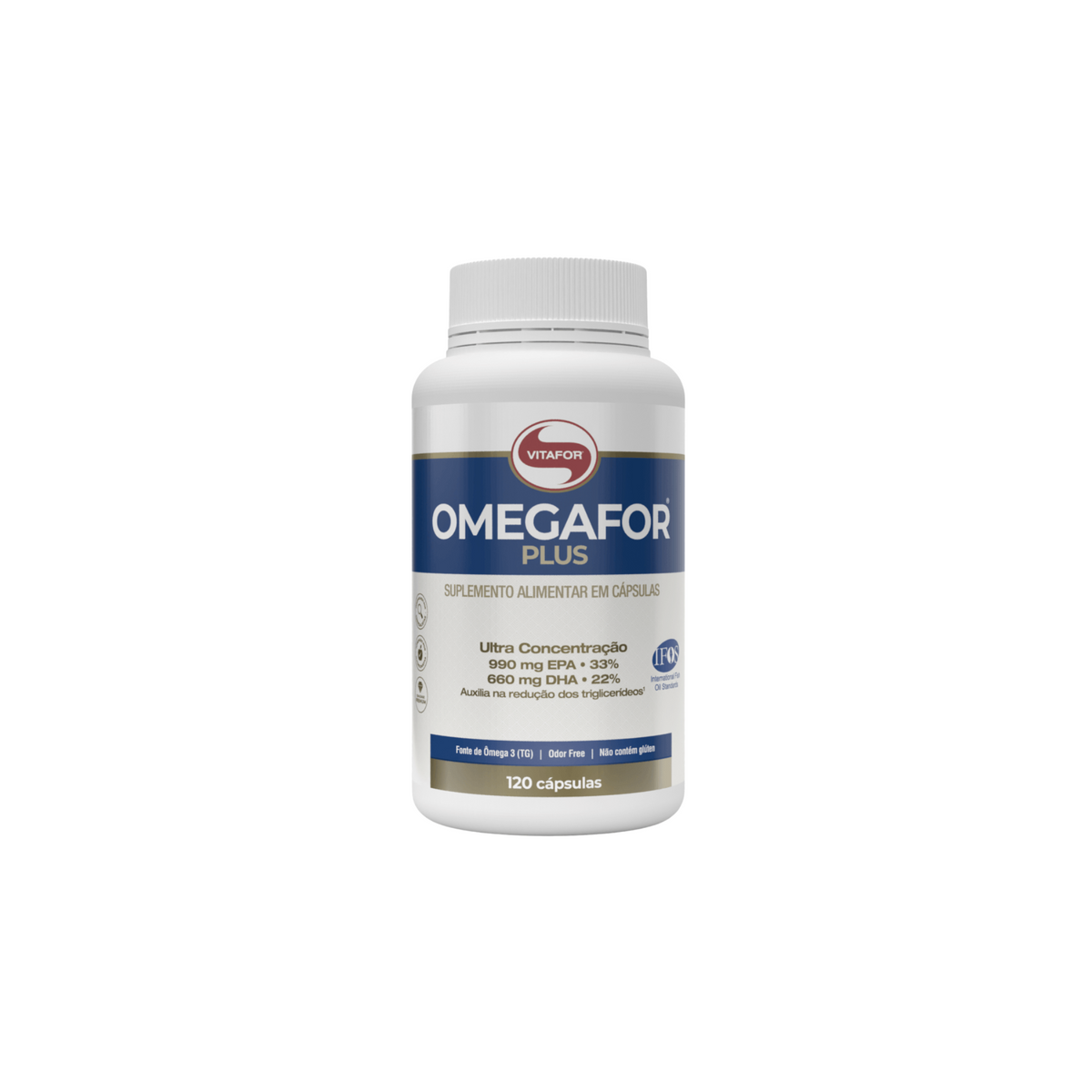 Omegafor Plus 120 caps - Vitafor, foto 1