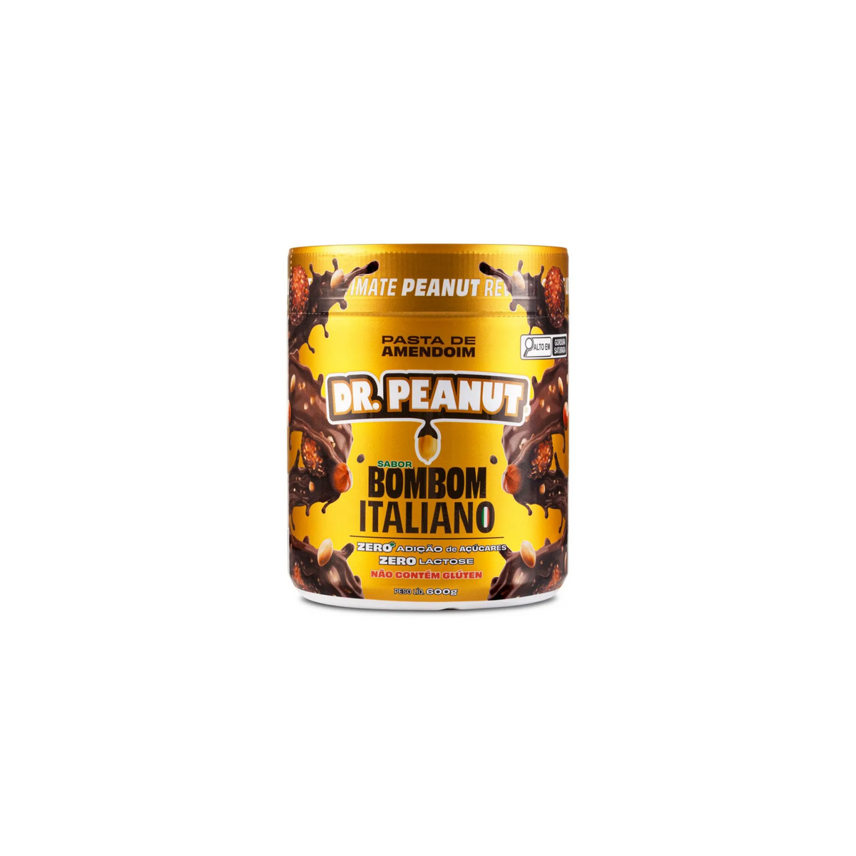 Dr Peanut Power Cream - Pasta De Amendoim com Whey protein 650g, Bombom Italiano