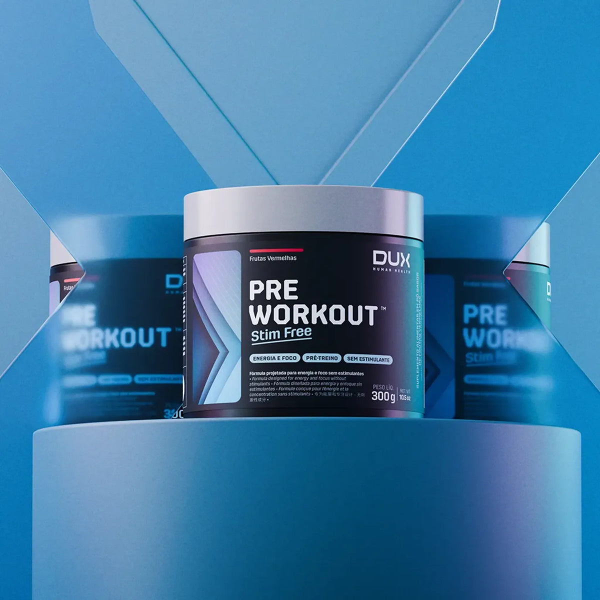 Pre Workout Dux 300g Stim Free - Pre treino sem cafeina, foto 2
