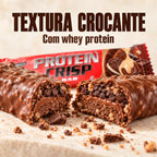 Protein Crisp Bar Integralmédica 45g com whey protein e textura crocante