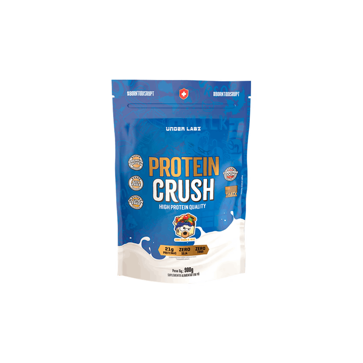 Protein Crush 900g - Whey Protein Under Labz 900g, Alpine Milk