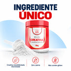 Relish Creatina Corpo Life 150g com ingrediente único e zero caloria
