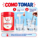 Como tomar a Relish Creatina Corpo Life 300g