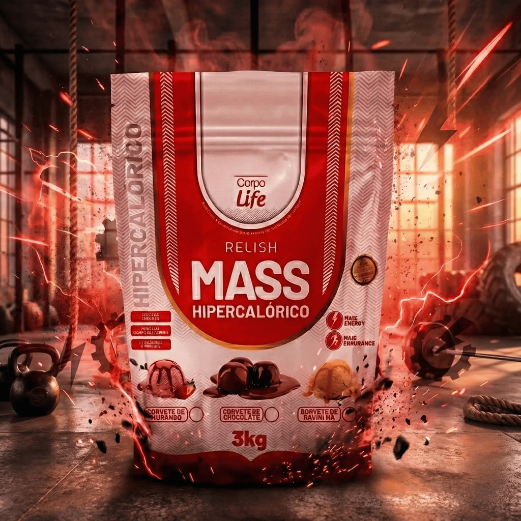 Relish Mass 3kg Corpo Life - hipercalorico Corpo Life - imagem 2