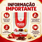 Informações importantes do Relish Mass Hipercalórico Corpo Life 3kg