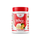 Relish Whey Protein Gourmet Corpo Life 900g sabor sorvete de maracujá