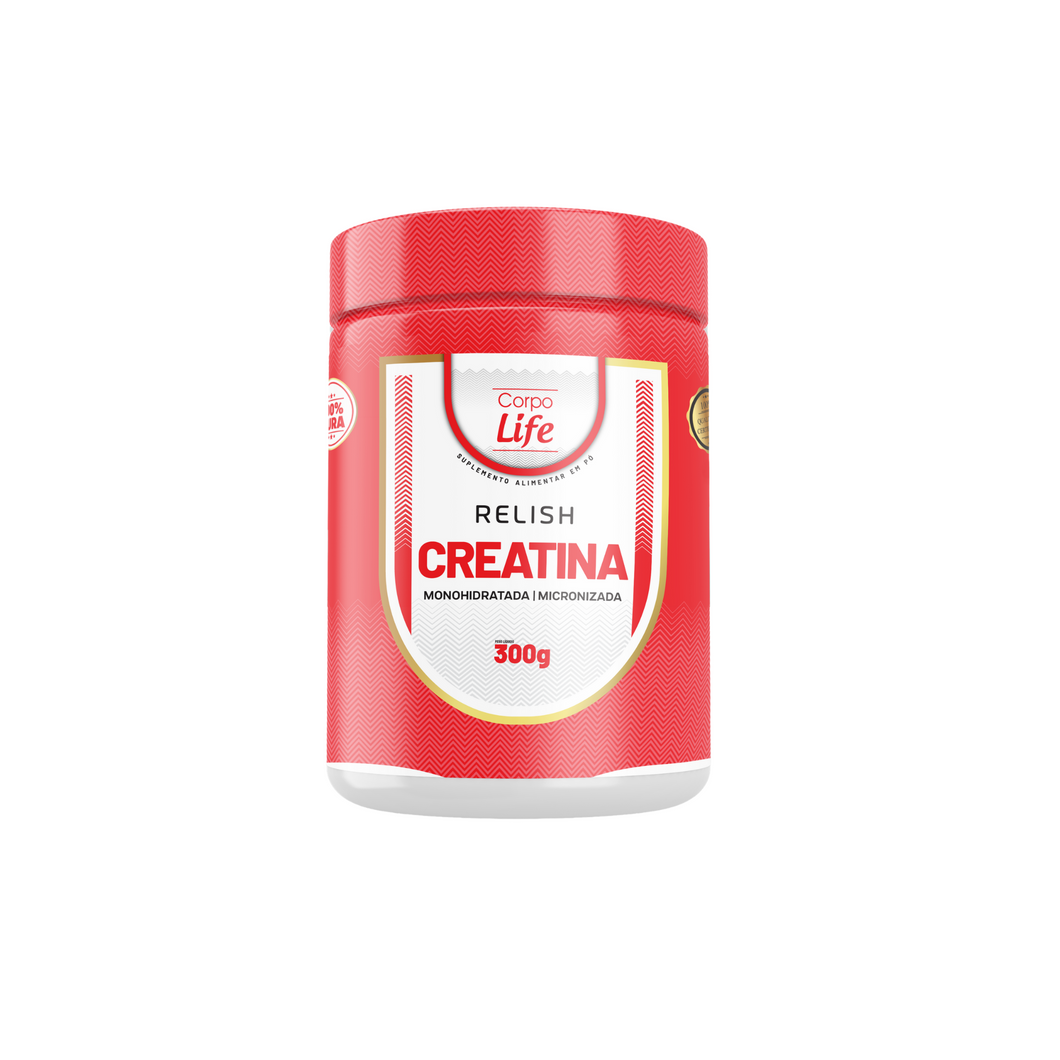 Creatina Corpo Life 100% pura Monohidratada 300g