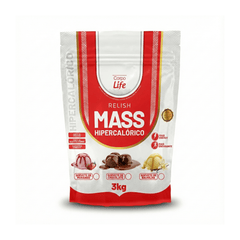 Relish Mass 3kg Corpo Life - hipercalorico