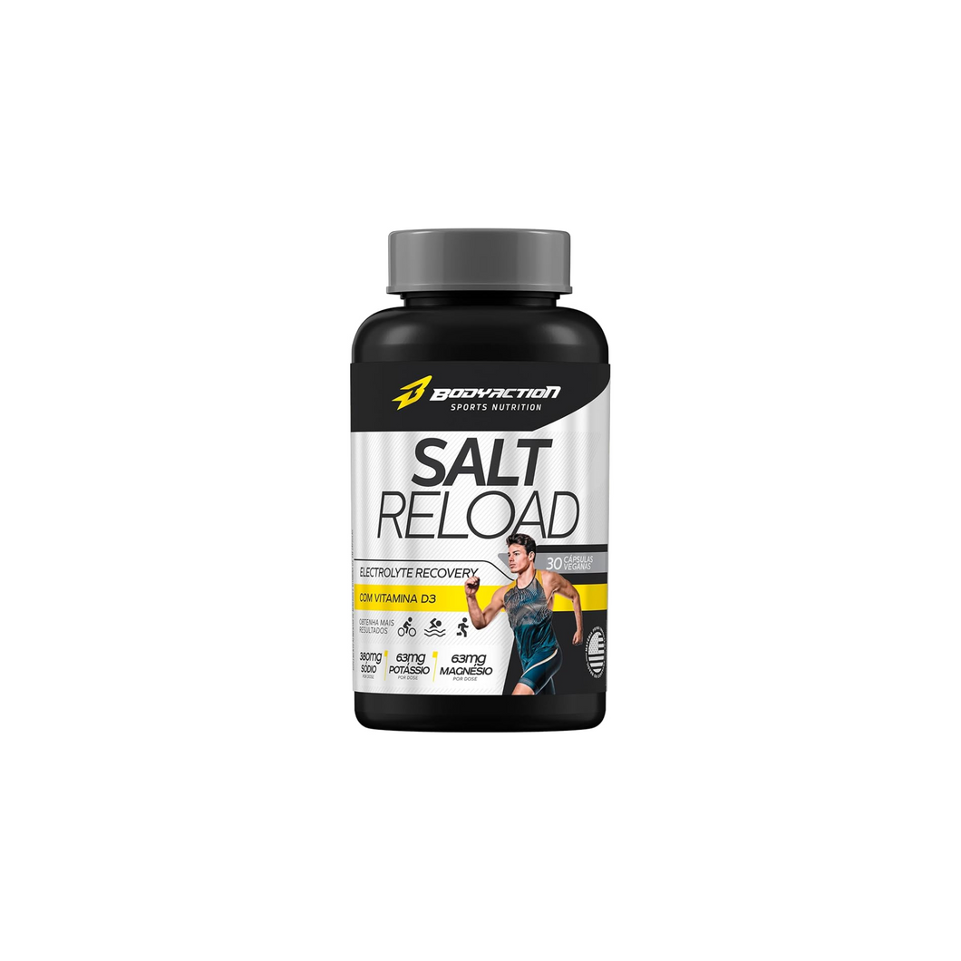 Salt Reload 30 capsulas Body Action - Repositor Eletrolitico