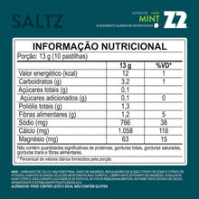 Carregar imagem no visualizador da galeria, Saltz Pastilha Z2 Mint - 10 pastilhas
