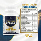 Super Ômega 3 Corpo Life 120 cápsulas Fish Oil 540 mg EPA 360 mg DHA com Vitamina E Corpo Life - imagem 3