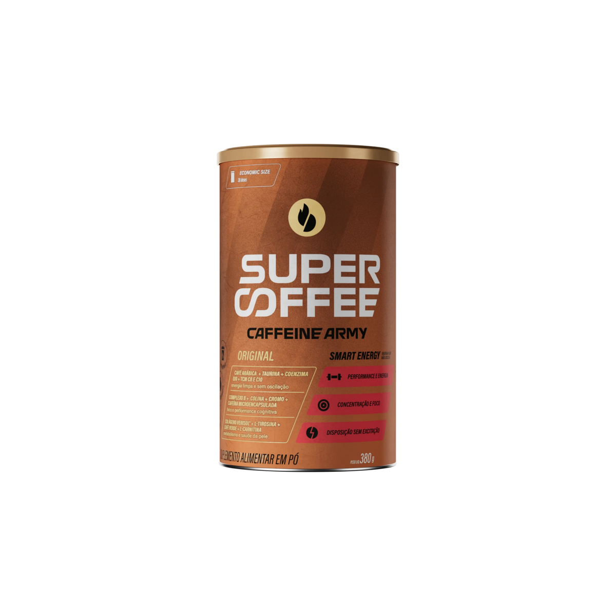 Super Coffe Economic Size 380g - Caffeine Army, Original