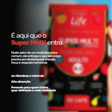Carregar imagem no visualizador da galeria, Super Multi - Multi vitaminico Corpo Life
