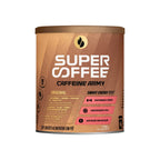 Supercoffee 3.0 Original 220g Caffeine Army, lata sobre fundo branco
