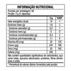 Tabela nutricional do Lipix 6 120 cápsulas Vitafor