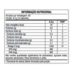 Tabela nutricional do Omegafor Plus 240 cápsulas Vitafor