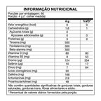 Tabela nutricional do Termo Plus 240g Vitafor