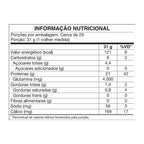 Tabela nutricional do Whey Protein WPC Pouch 900g Vitafor