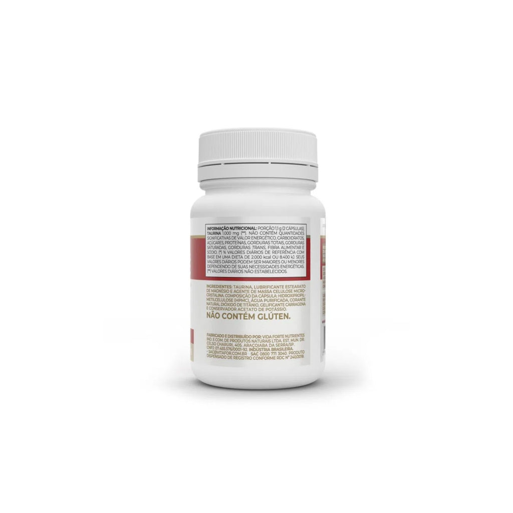 Taurine 30 capsulas - Taurina Vitafor, foto 2