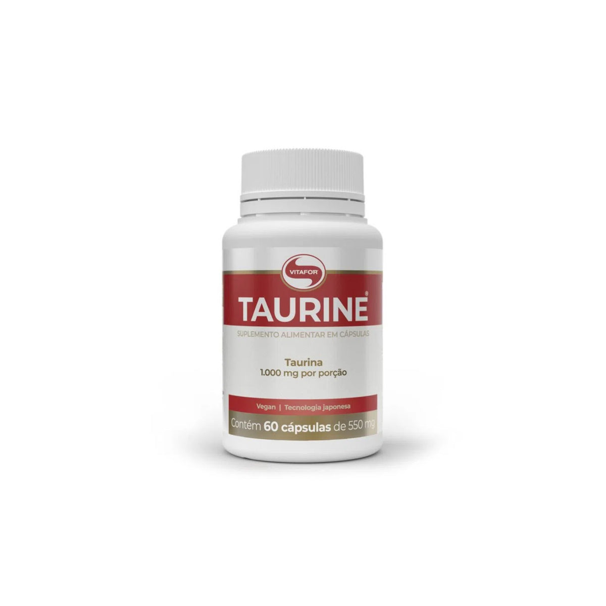 Taurine 60 capsulas - Taurina Vitafor, foto 1