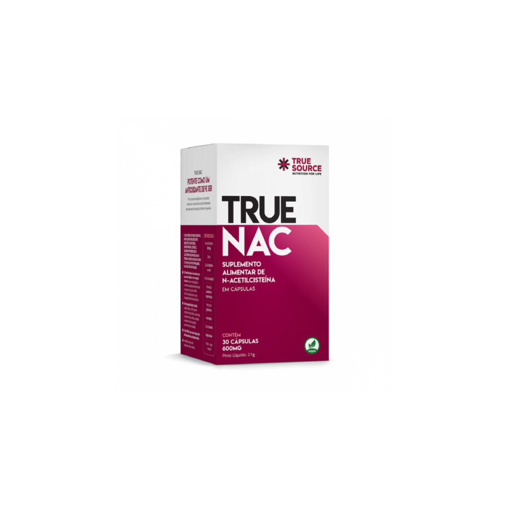 True NAC N-Acetilcisteína True Source 30 Cápsulas, foto 1