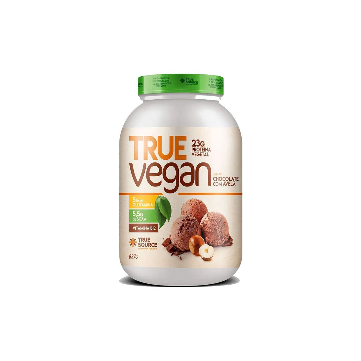True Vegan proteina vegana 837g - True Source - Body Suplementos