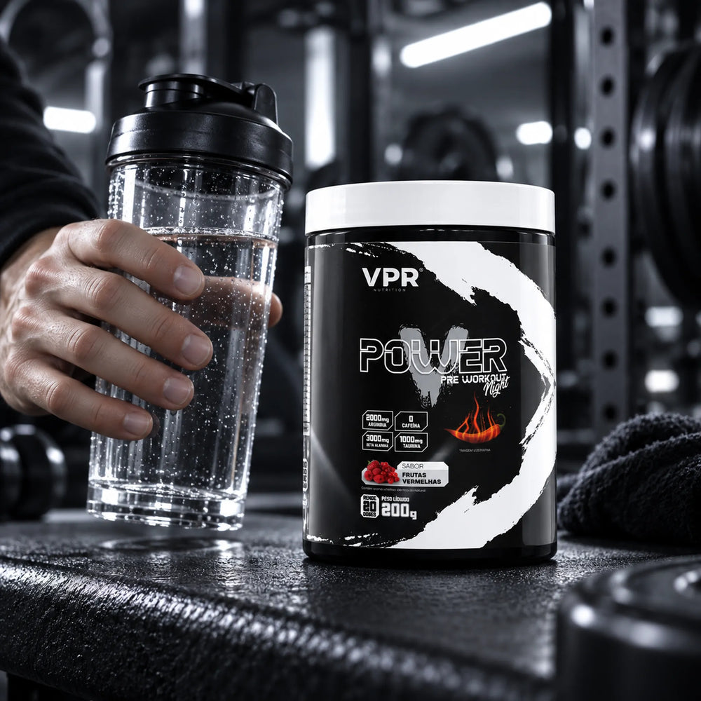 V Power Night - VPR Nutrition 200g - Pré-Treino Sem Cafeína