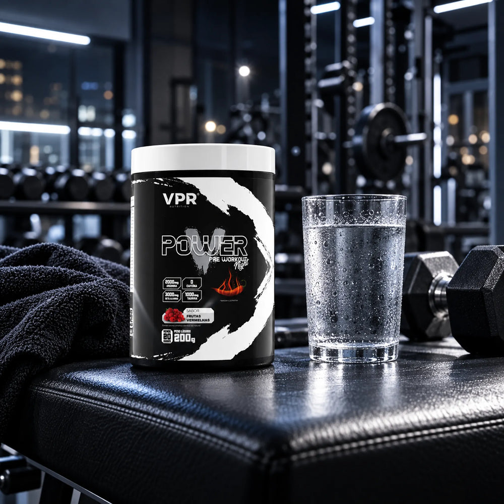 V Power Night - VPR Nutrition 200g - Pré-Treino Sem Cafeína