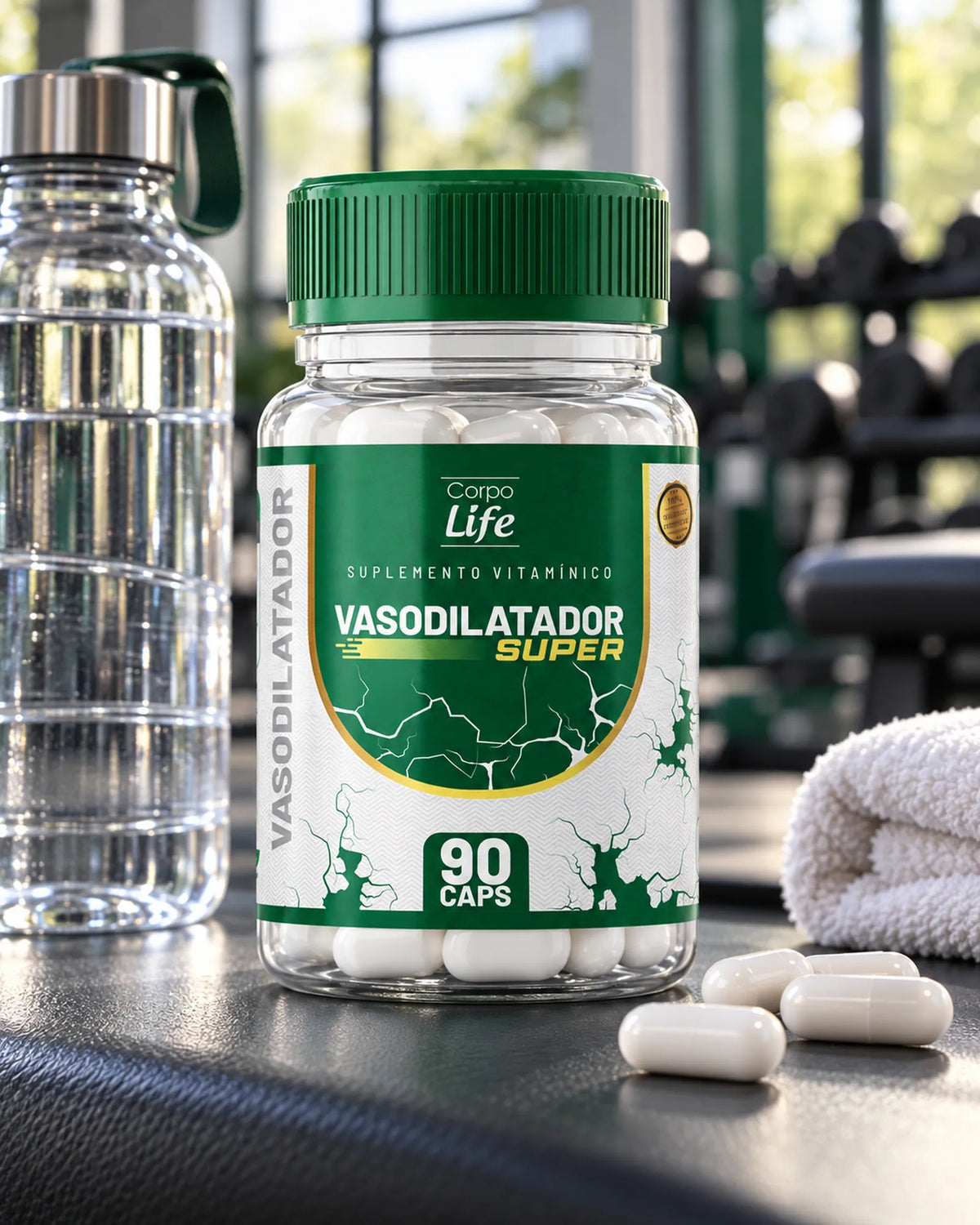Vasodilatador Super Corpo Life 90 Caps