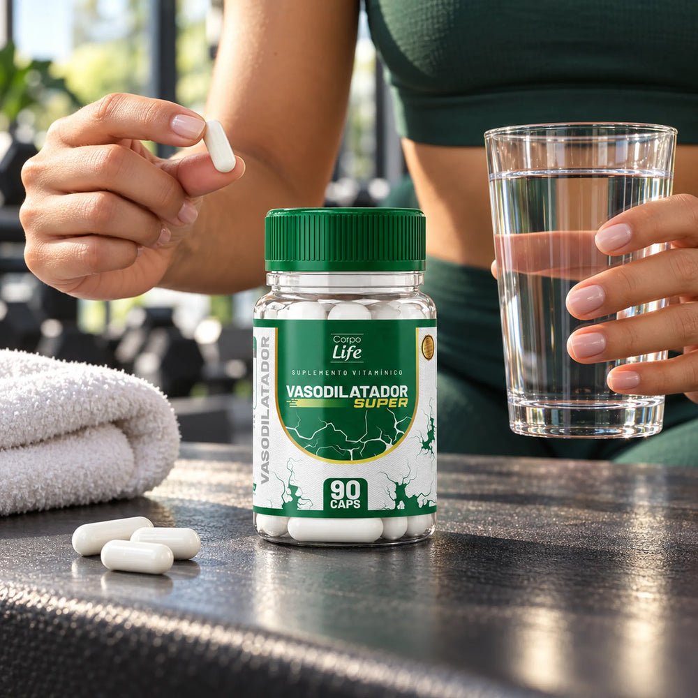 Vasodilatador Super Corpo Life 90 Caps