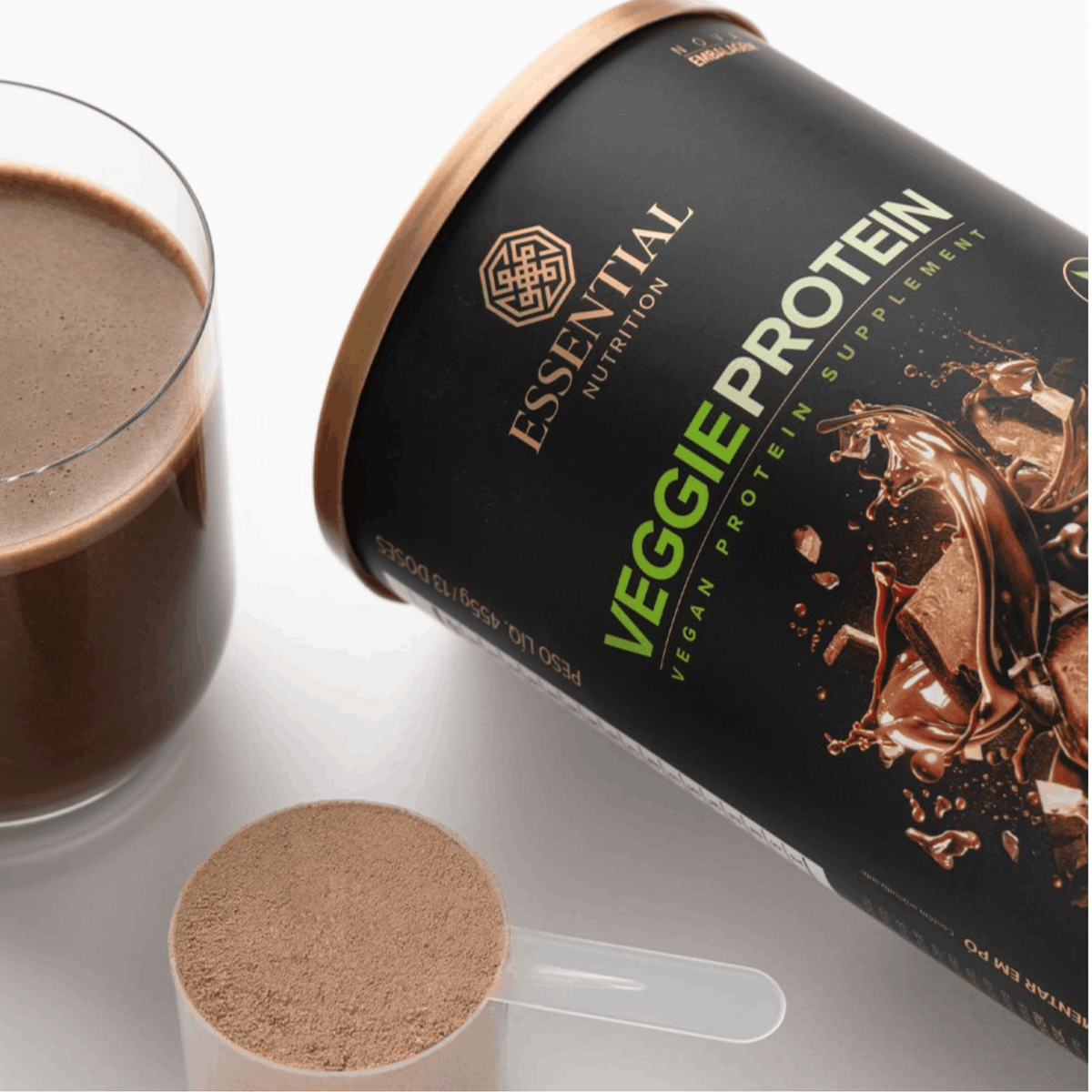 Veggie Protein 455g Proteina vegana Essential Nutrition, foto 4