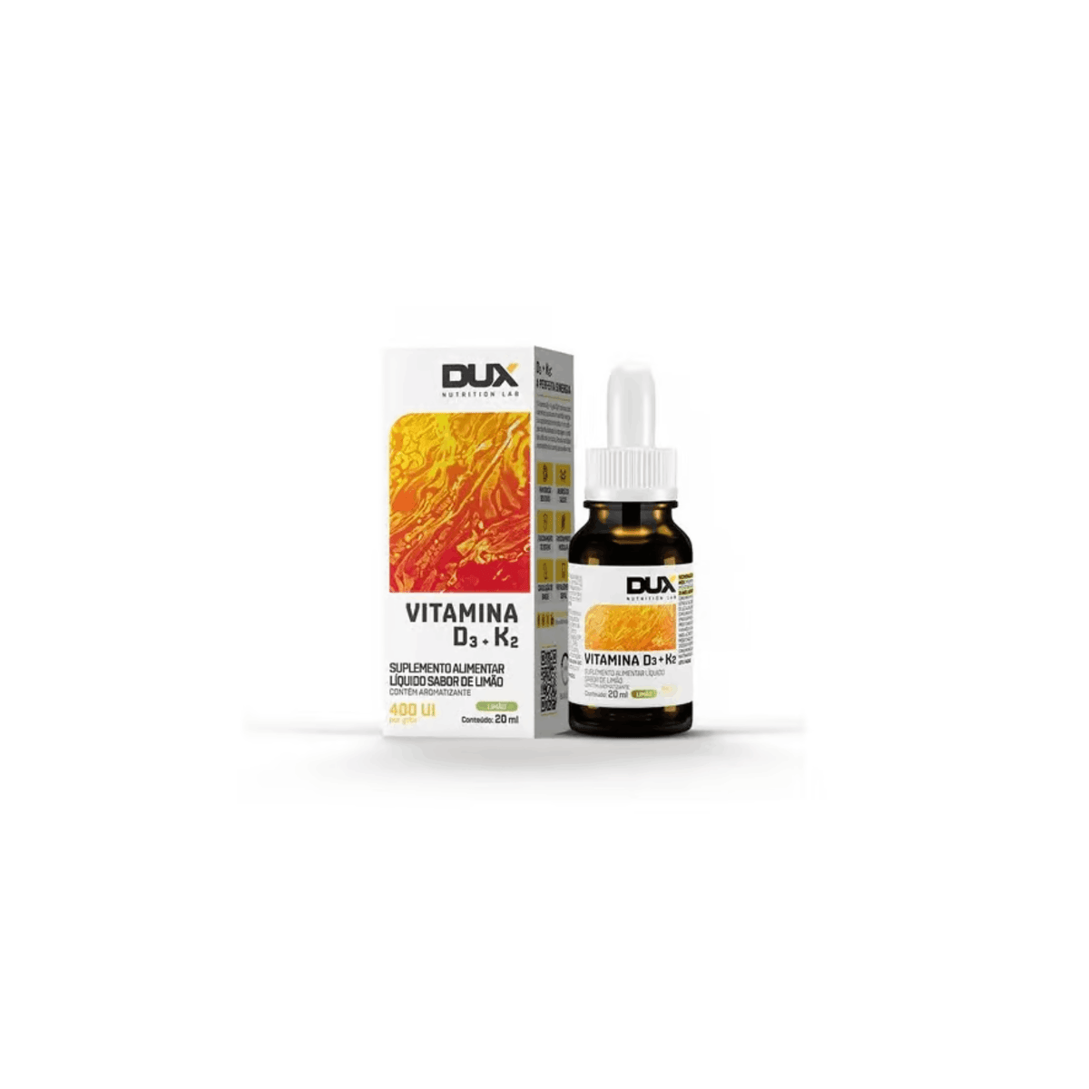 Vitamina D3 + K2 Líquida – Dux Nutrition (20ml), foto 1