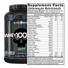 Carregar imagem no visualizador da galeria, 100% Whey HD Black Skull 900g Pote - Whey 3W - (WPC, WPI E WPH) - Body Suplementos
