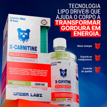 Carregar imagem no visualizador da galeria, X-Carnitine Under Labz  L carnitina Carnpure -458ml
