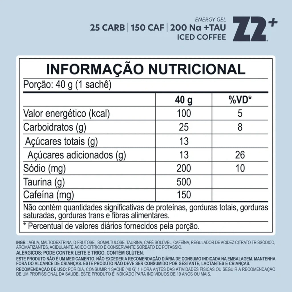 Gel Z2+ Energy Sachê 40g, foto 2