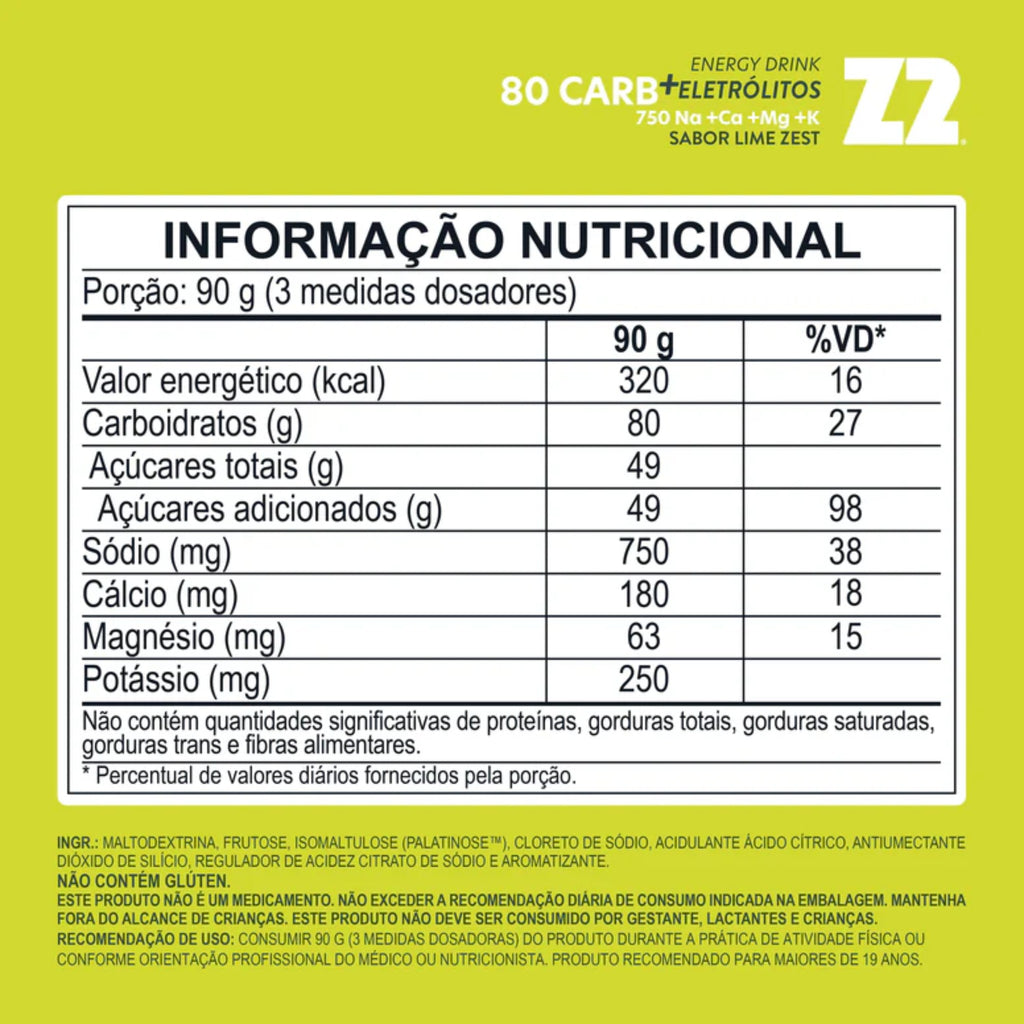 Z2 Energy Drink Power Powder 900g, foto 3
